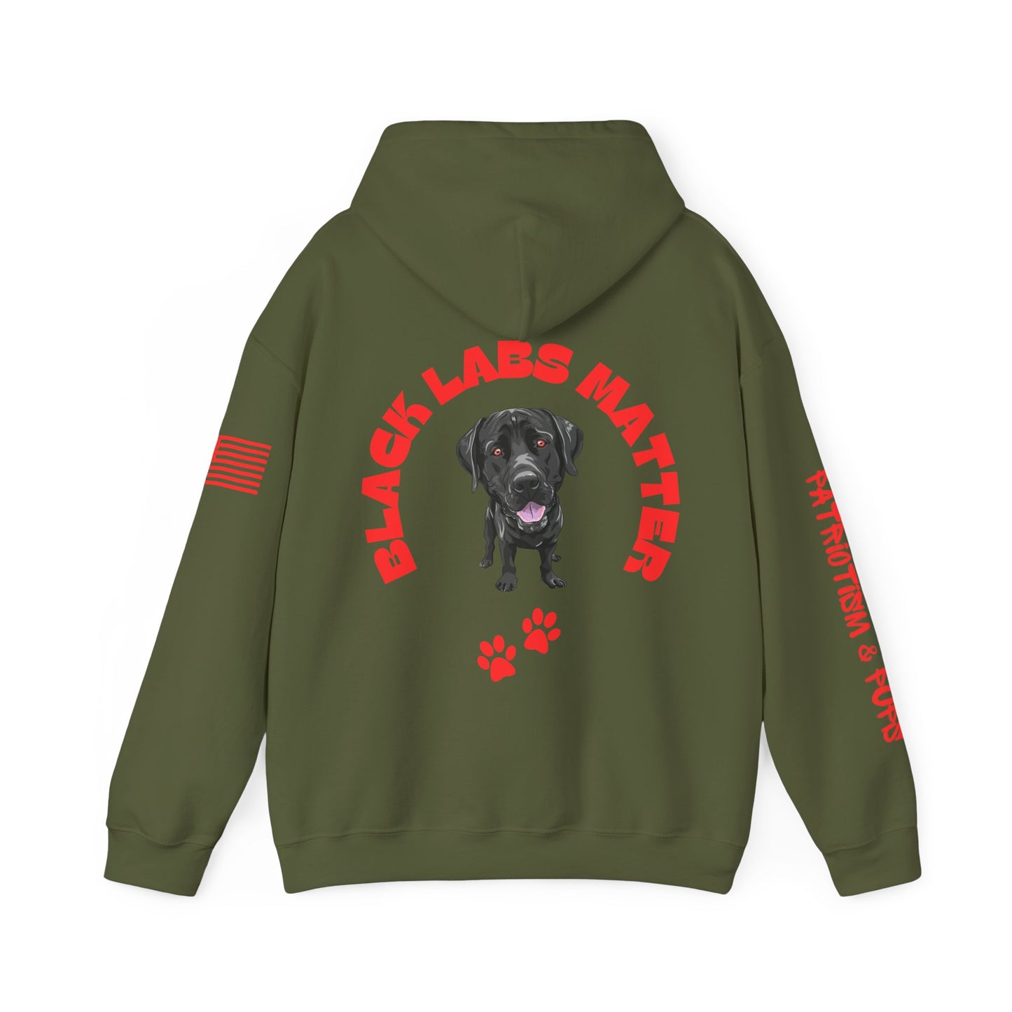 Black Labs Matter Hoodie