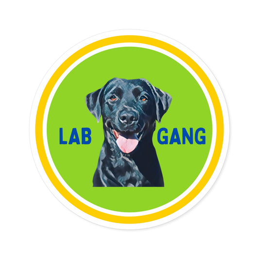 Lab Gang Round Stickers, Indoor\Outdoor