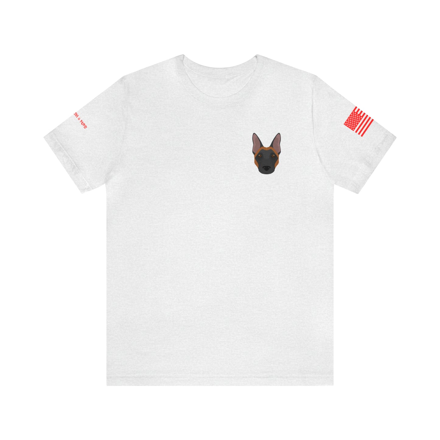 Mal Patriotism & Pups Jersey Short Sleeve Tee